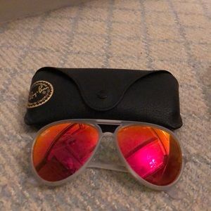 Ray-ban tinted sunglasses
